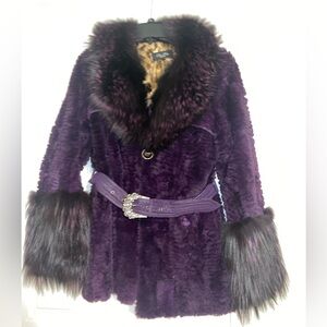 Diana Rosh New York Real Fur Coat